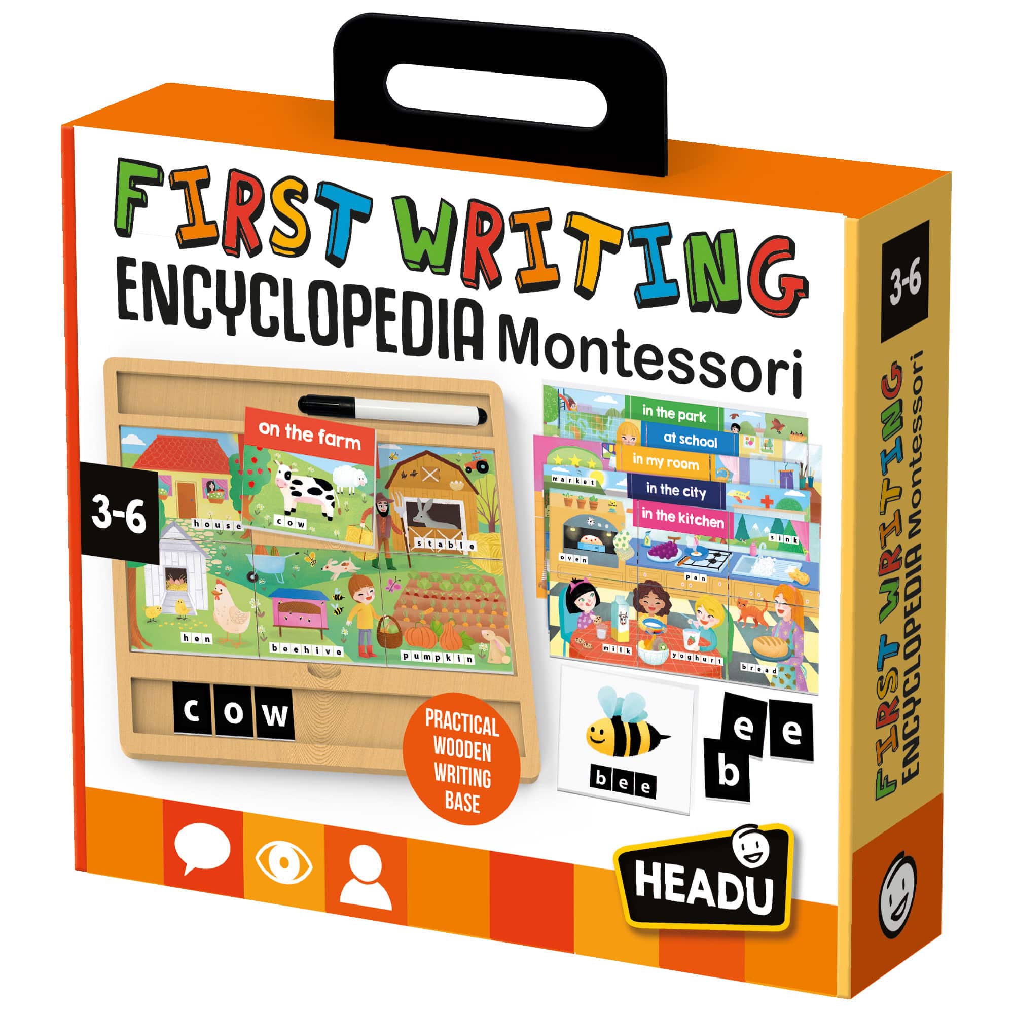 Headu First Writing Encyclopedia Montessori Set